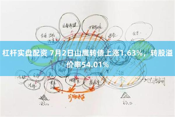 杠杆实盘配资 7月2日山鹰转债上涨1.63%，转股溢价率54.01%