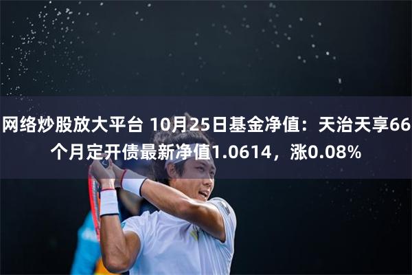 网络炒股放大平台 10月25日基金净值：天治天享66个月定开债最新净值1.0614，涨0.08%