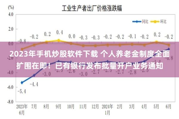 2023年手机炒股软件下载 个人养老金制度全面扩围在即！已有银行发布批量开户业务通知